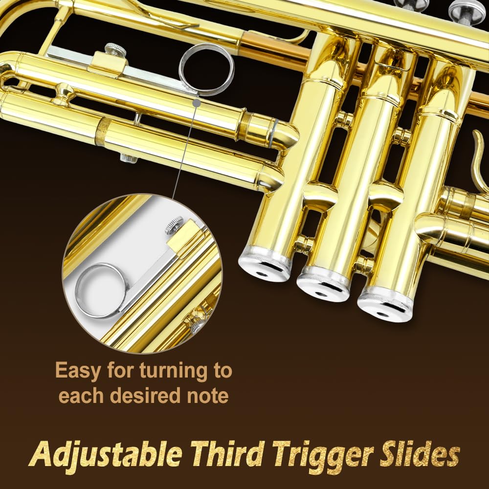 Bb Trumpet with 7C Mouthpiece, Hard Case & Cleaning Kit J93873