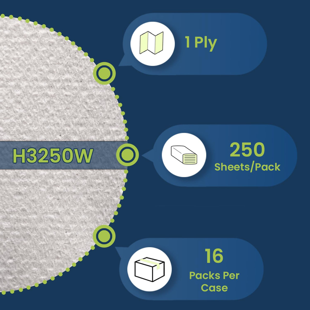 Multifold Paper Towels, White, 4,000 Sheets/Case V330