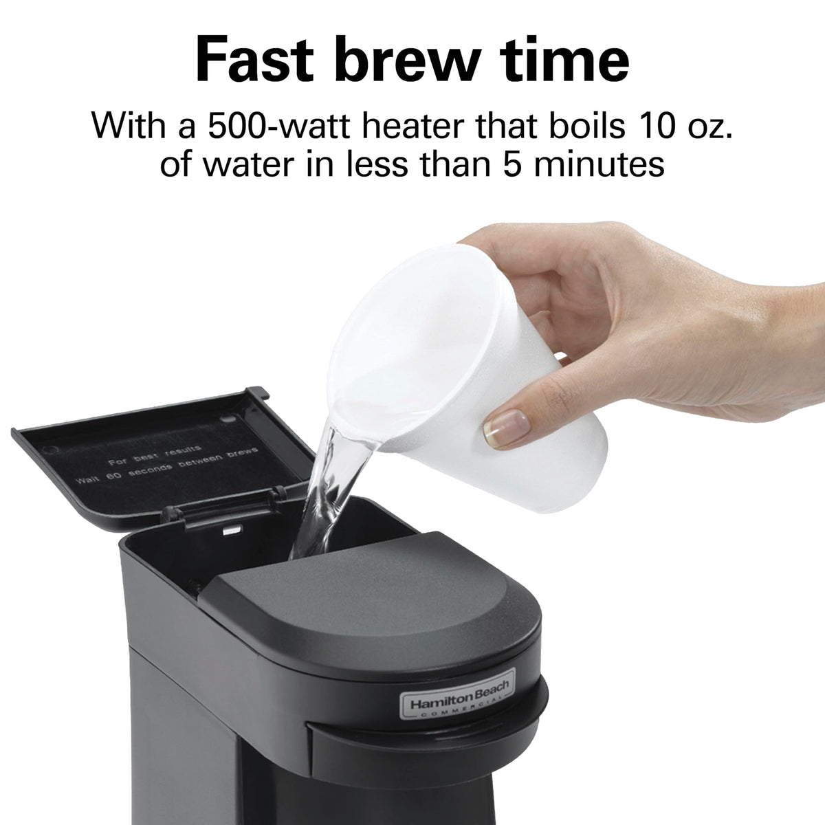 Black Single Serve Pod Coffeemaker C3448