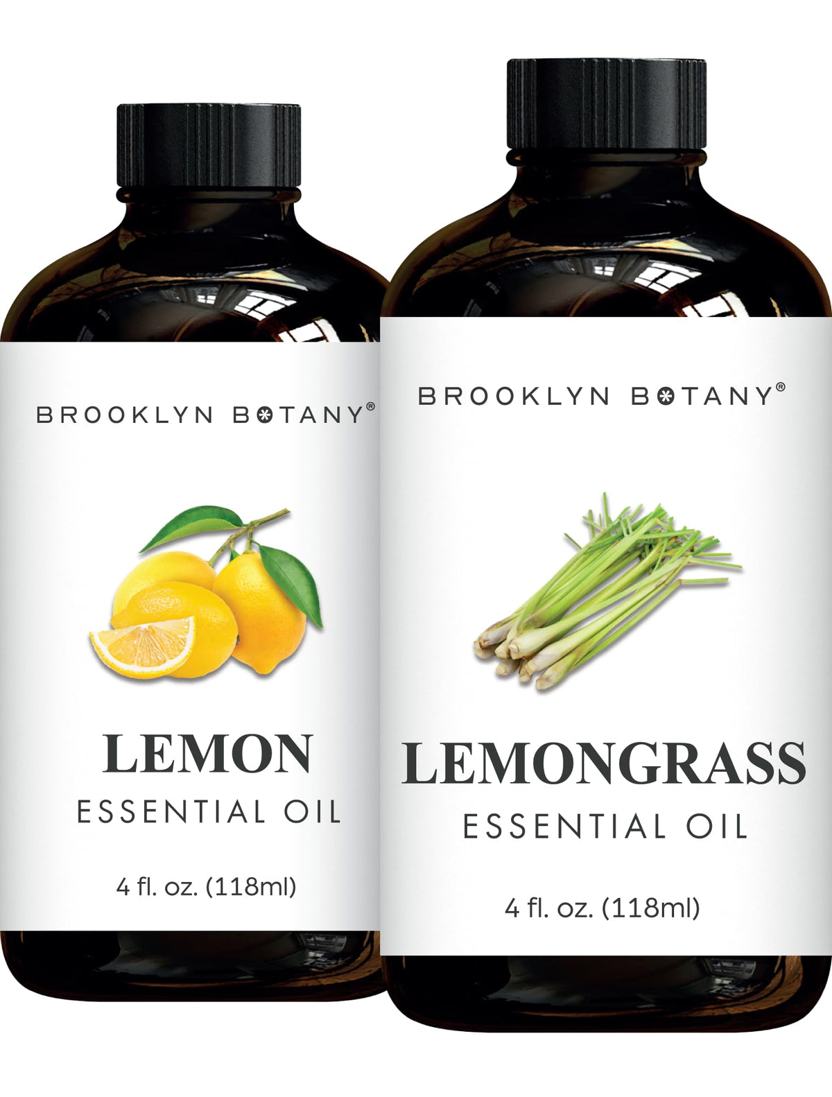 Lemon & Lemongrass Essential Oils 4 Fl Oz Pack of 2 O46168