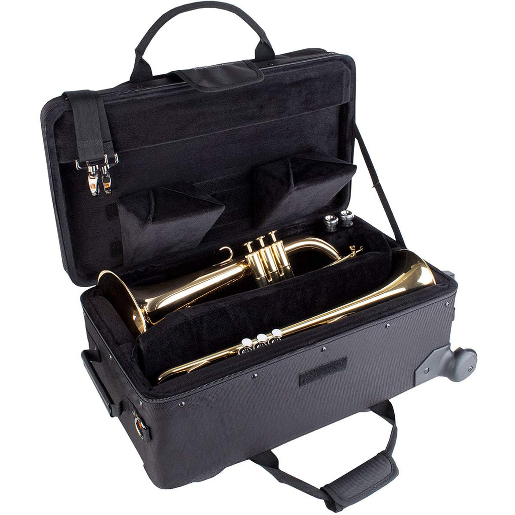 Trumpet/Auxiliary Combo Case with Wheels R652629