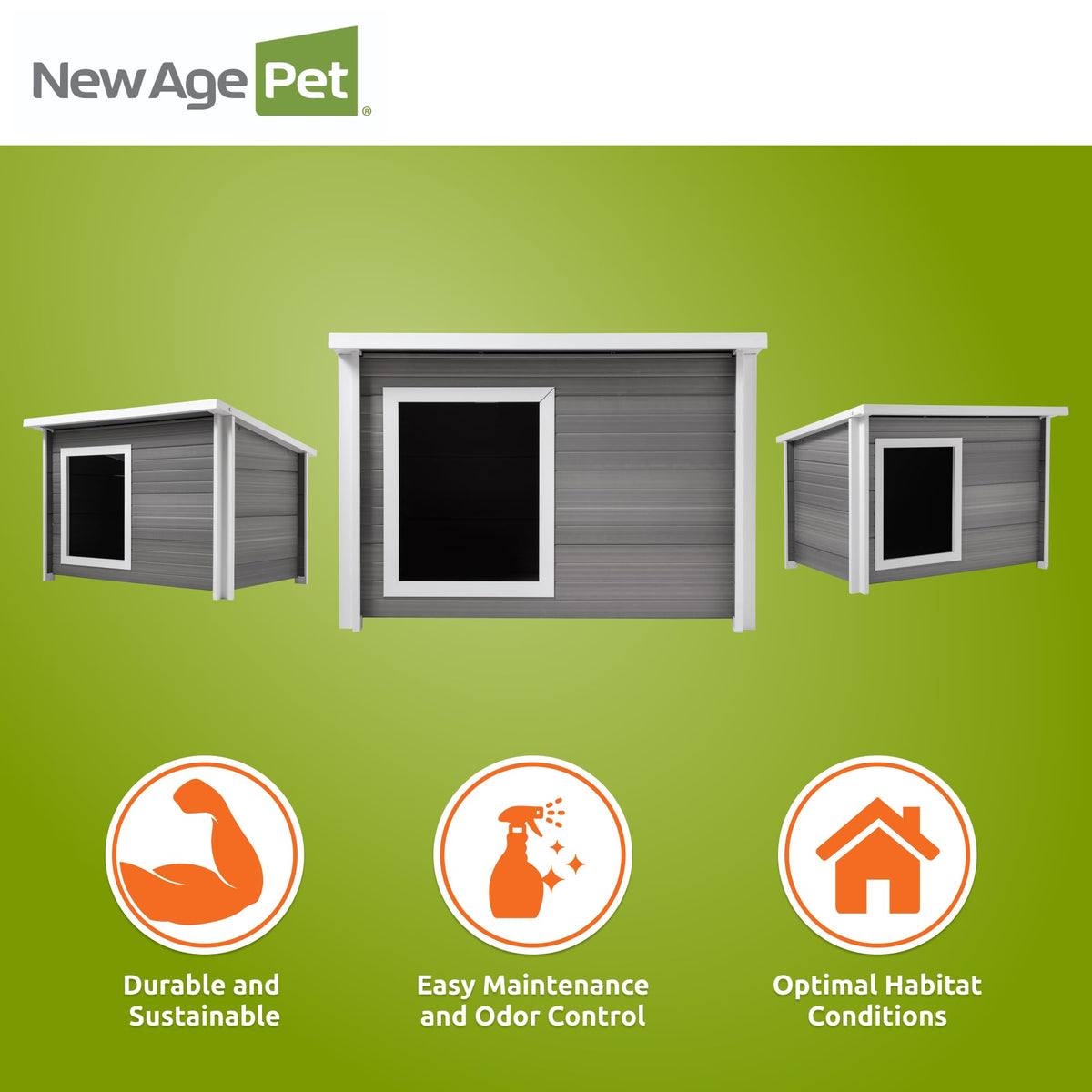 X-Large Grey Dog House Y81978