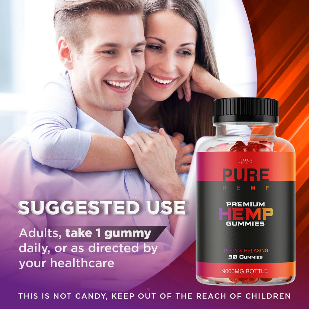 2 Pack Hemp Gummies 300 MG M432