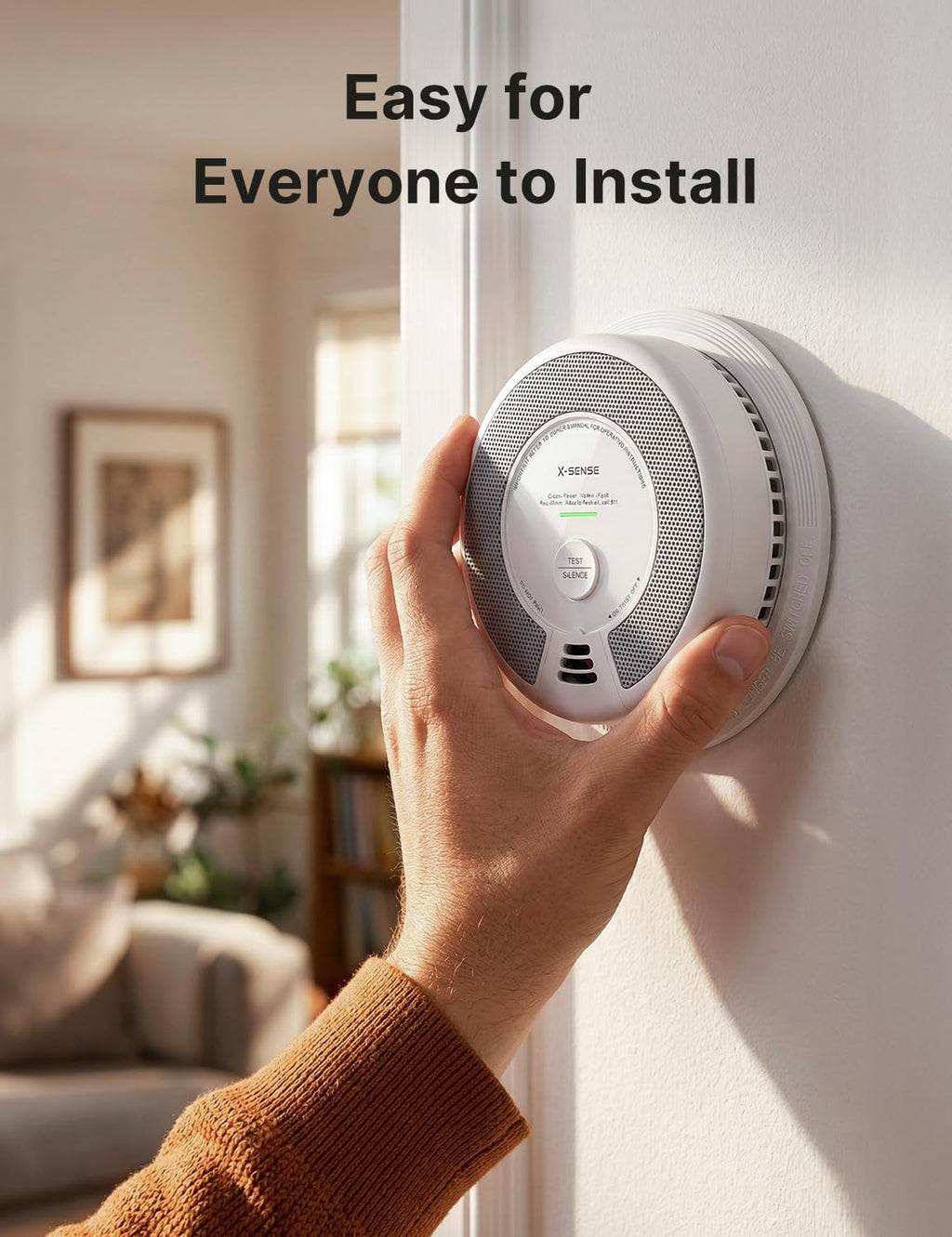 Wireless Interconnected Smoke and Carbon Monoxide Alarm 1-Pack and 3-Pack N5045