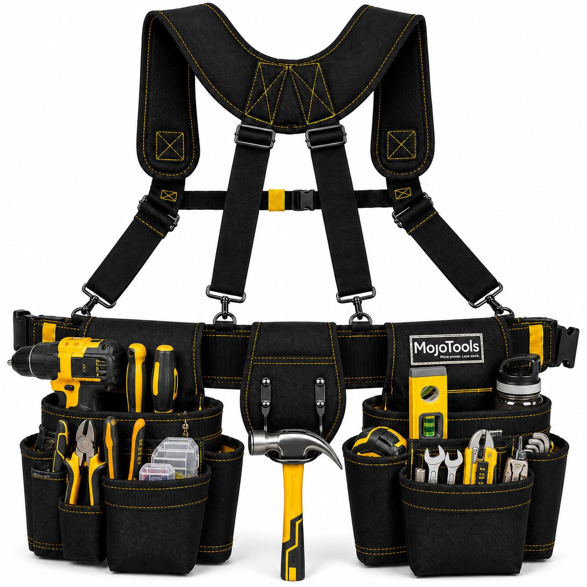 Heavy Duty Tool Belt with Suspenders F199