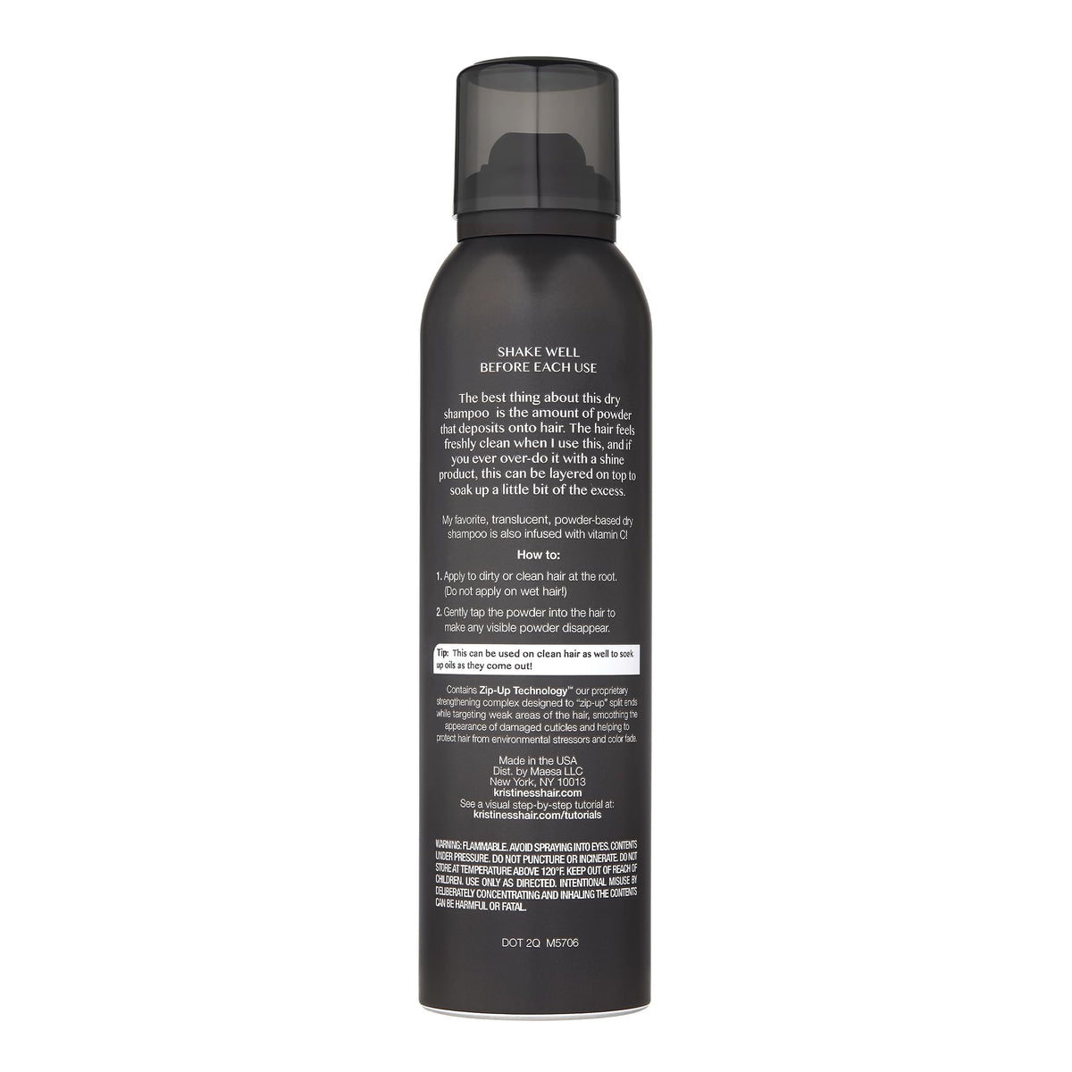 Volumizing Dry Shampoo Spray Q7413