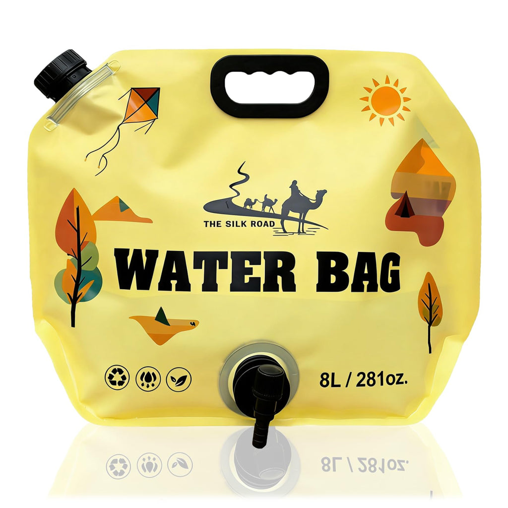 Collapsible 2 Gallon Water Container with Faucet U375