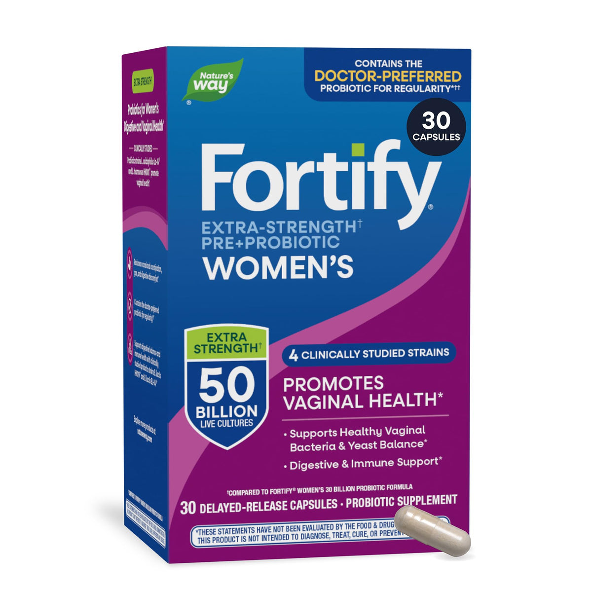 Pre+Probiotic 50B CFU 30ct N515129