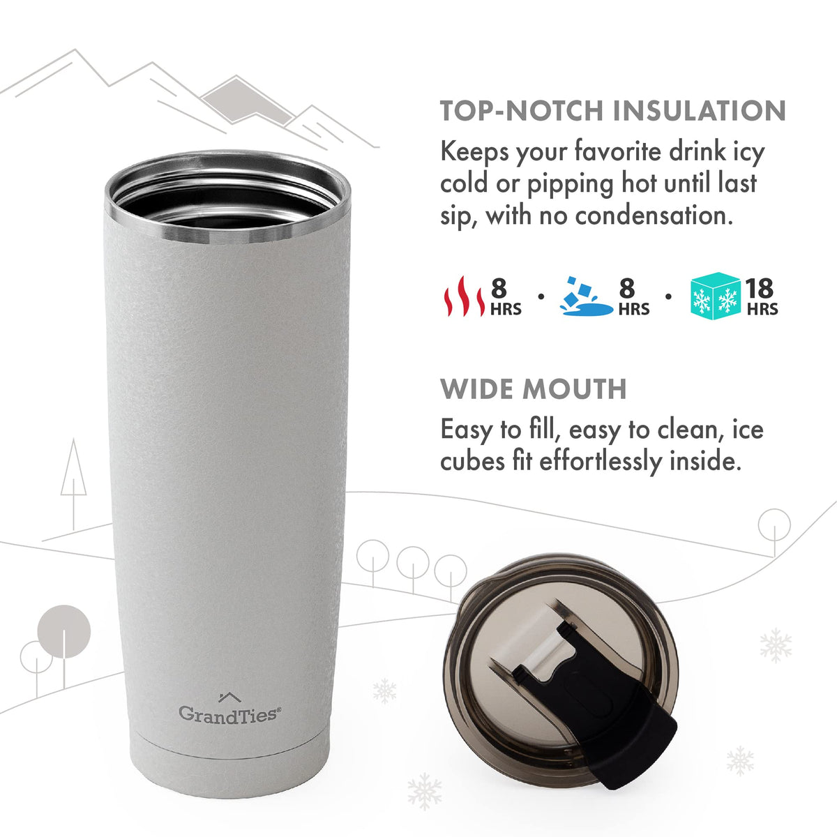 Insulated Stainless Steel Travel Tumbler 20oz G269390