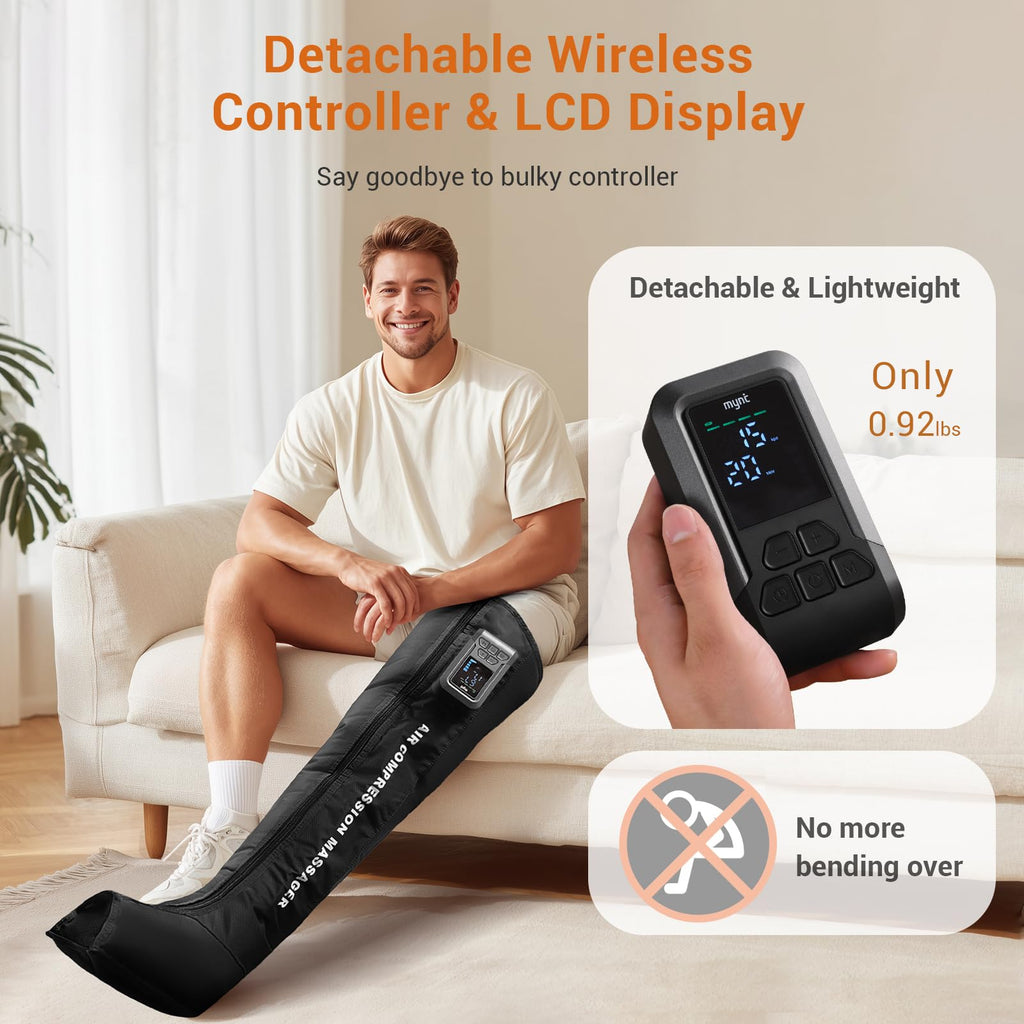 Cordless Full Leg Air Compression Massager X6247