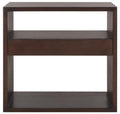 Dark Oak 2-Shelf 1-Drawer Console Table L76682