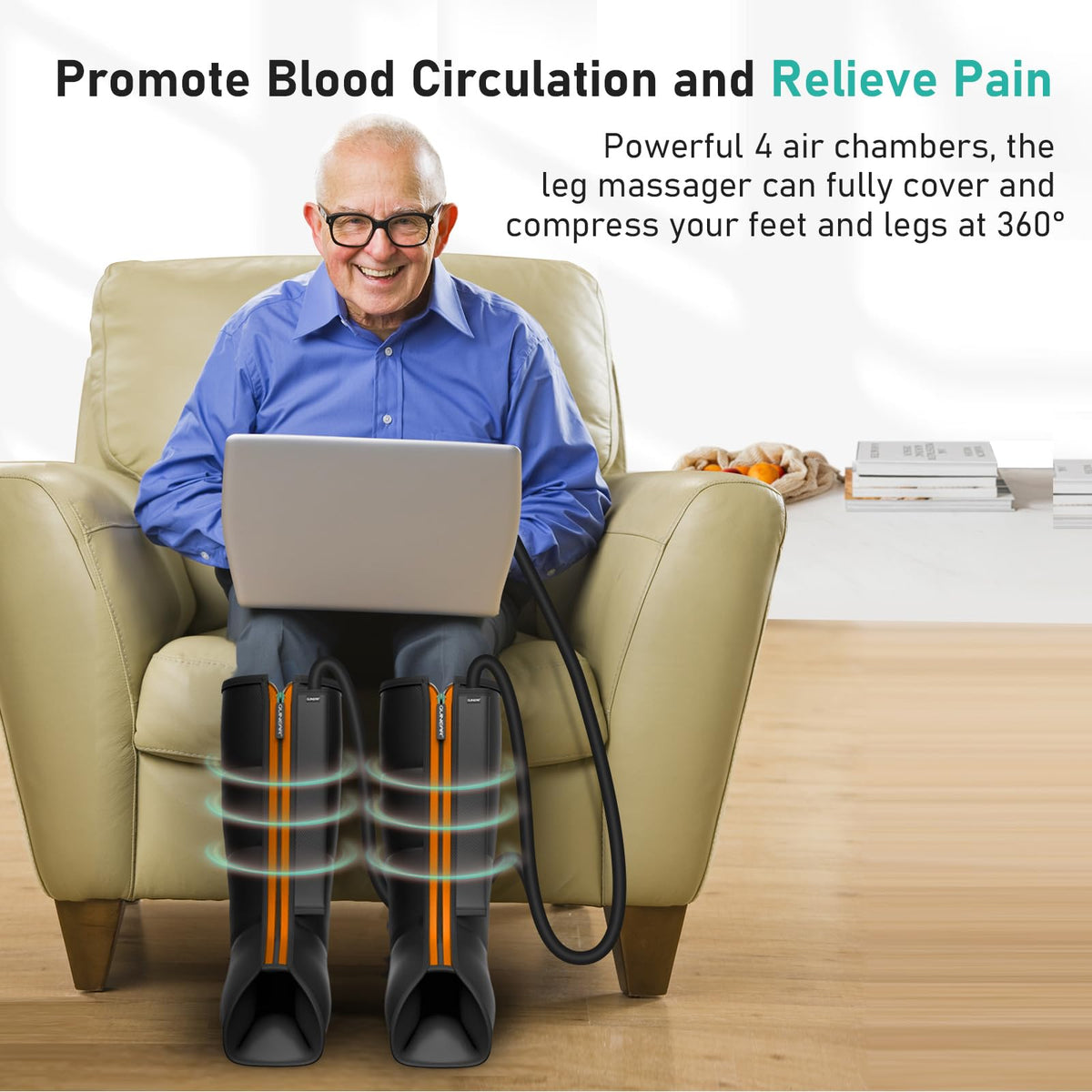 Air Compression Leg Massager P564295