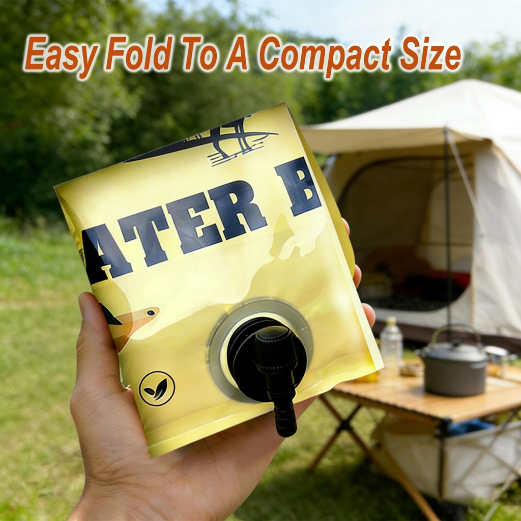 Collapsible 2 Gallon Water Container with Faucet U375
