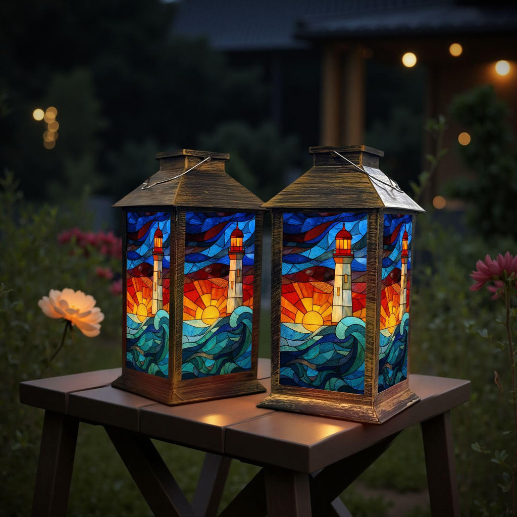 Solar Powered Waterproof Outdoor Hanging Lantern J29089