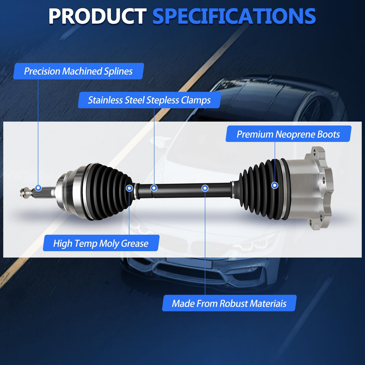 CV Axle Front X823478