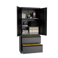 Metal Cabinets with Lockable Drawers and Doors U97247