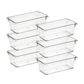 6 Pack Plastic Drawer Organizer R2815