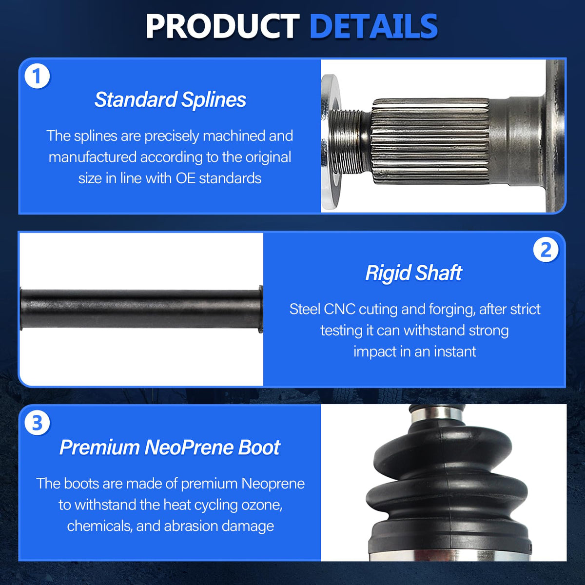 CV Axle Front X823478