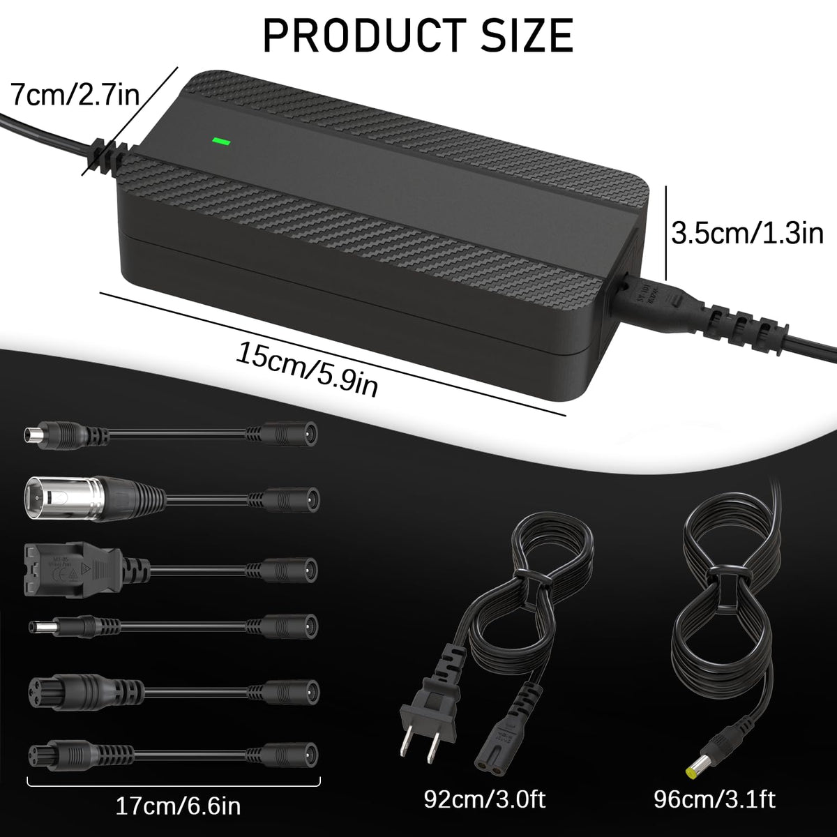 54.6V 2A Electric Bike & Scooter Charger B465401