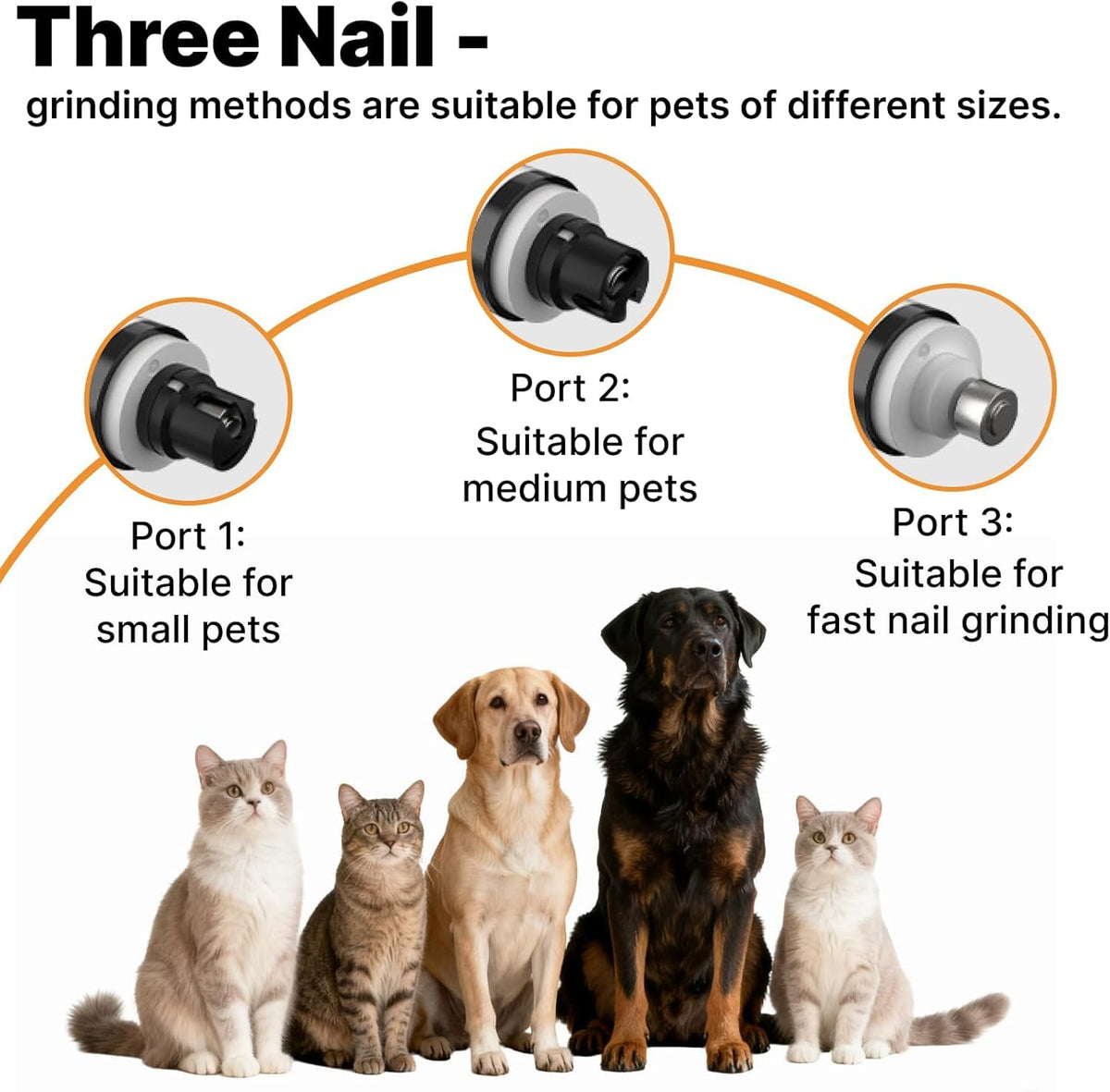 Dog Nail Grinder with Light L94843