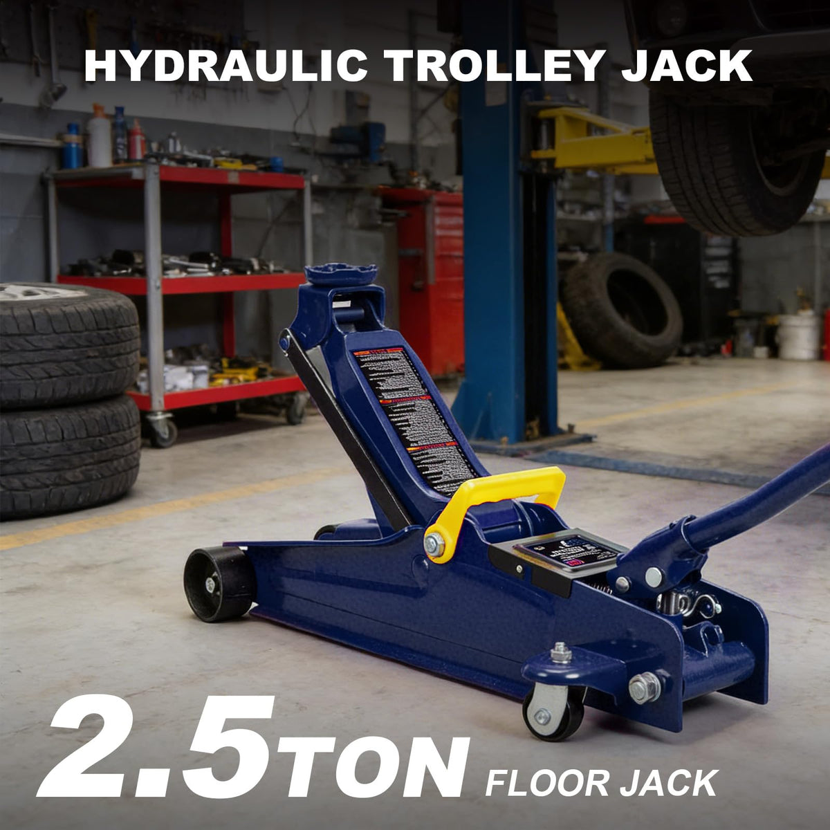 2.5 Ton Low Profile Hydraulic Trolley Jack W133706