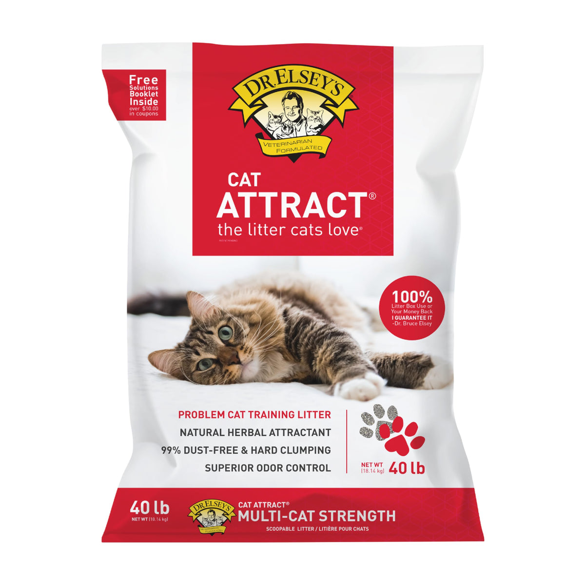 Clumping Clay Cat Litter 40 lb. Bag N26719