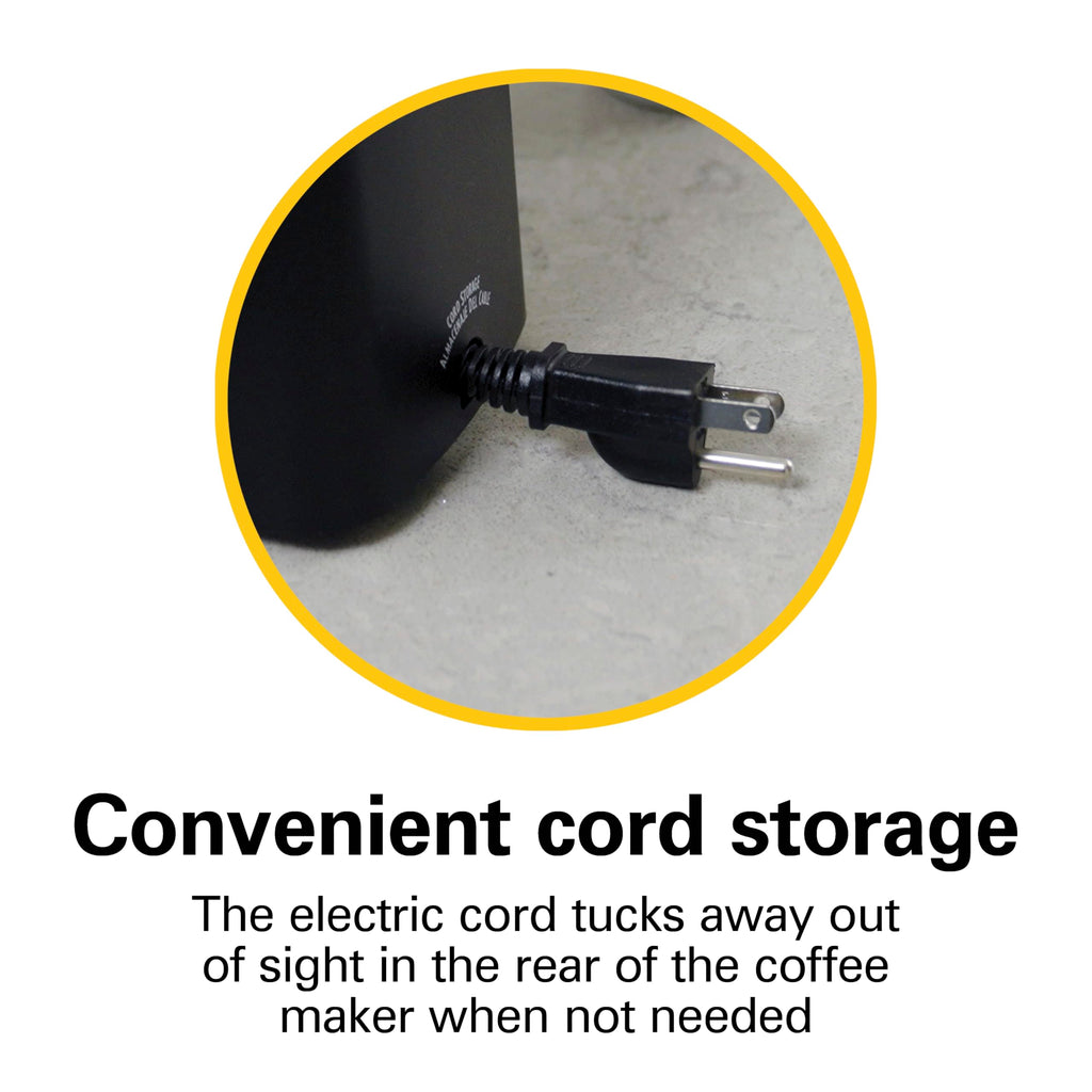 Black Single Serve Pod Coffeemaker C3448