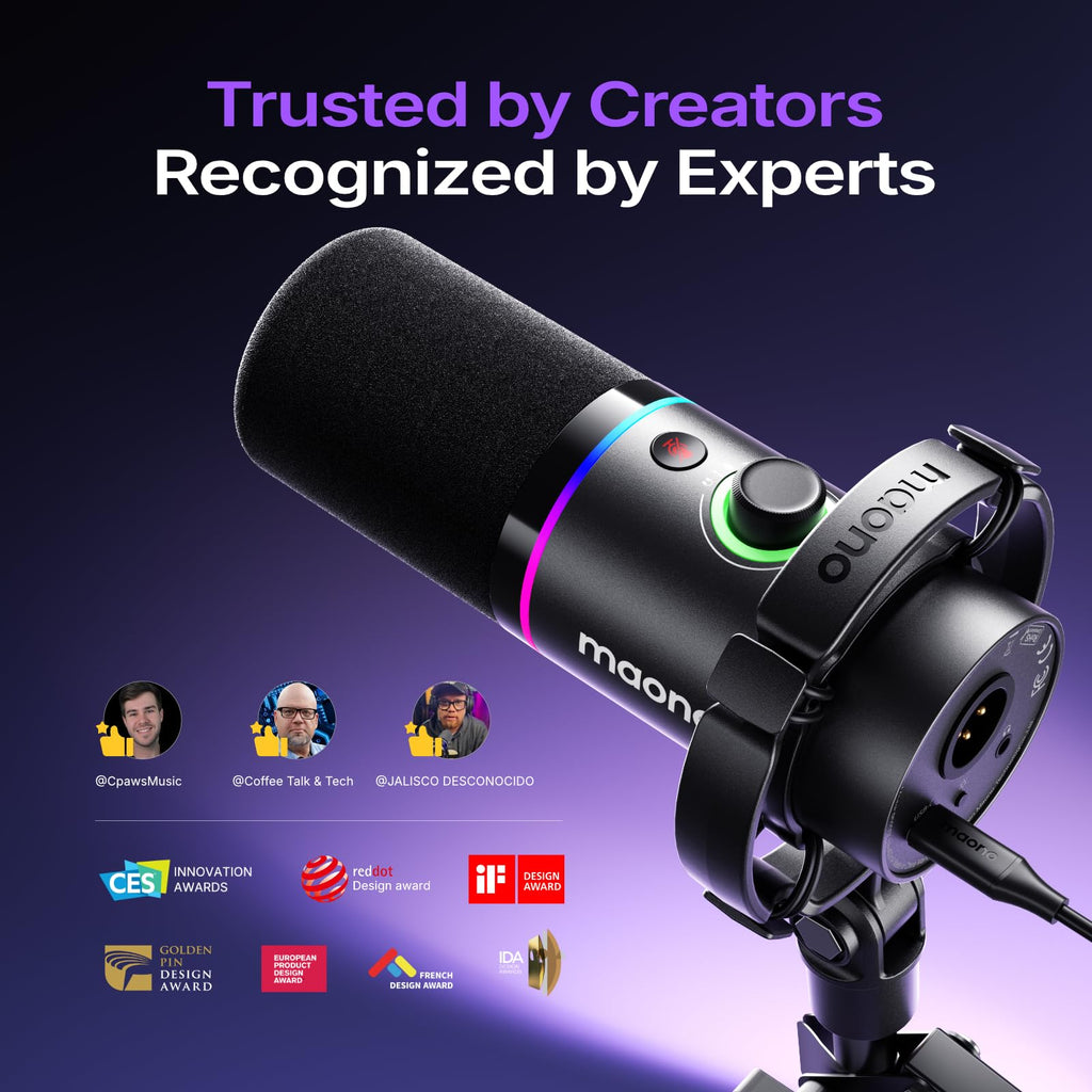 XLR/USB Dynamic Microphone Kit X1394