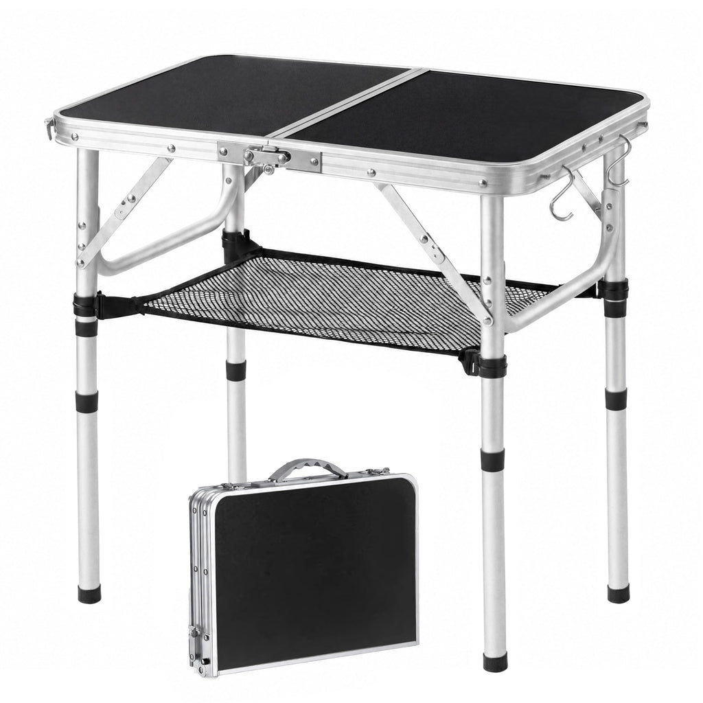 Small Folding Table 2ft with Mesh Holder L1163