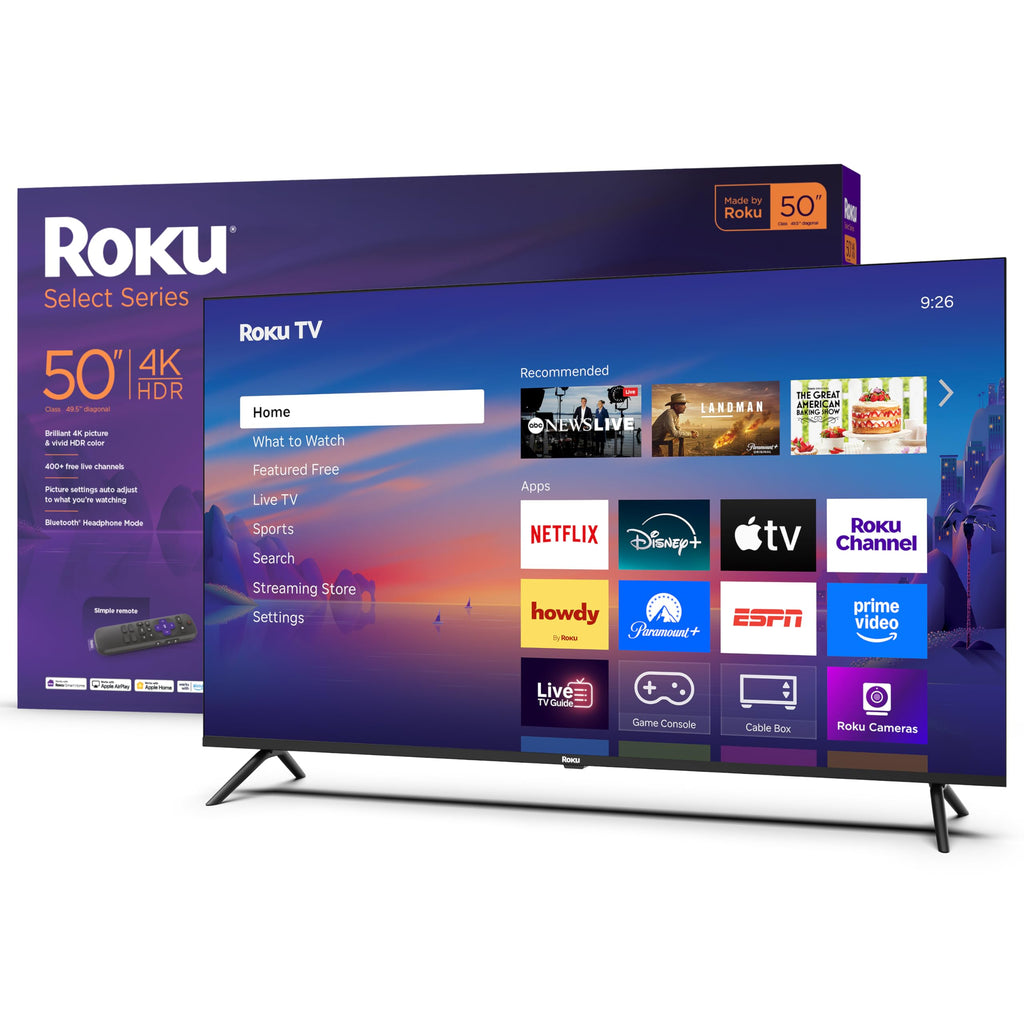50-Inch 4K HDR LED Smart TV Y82764