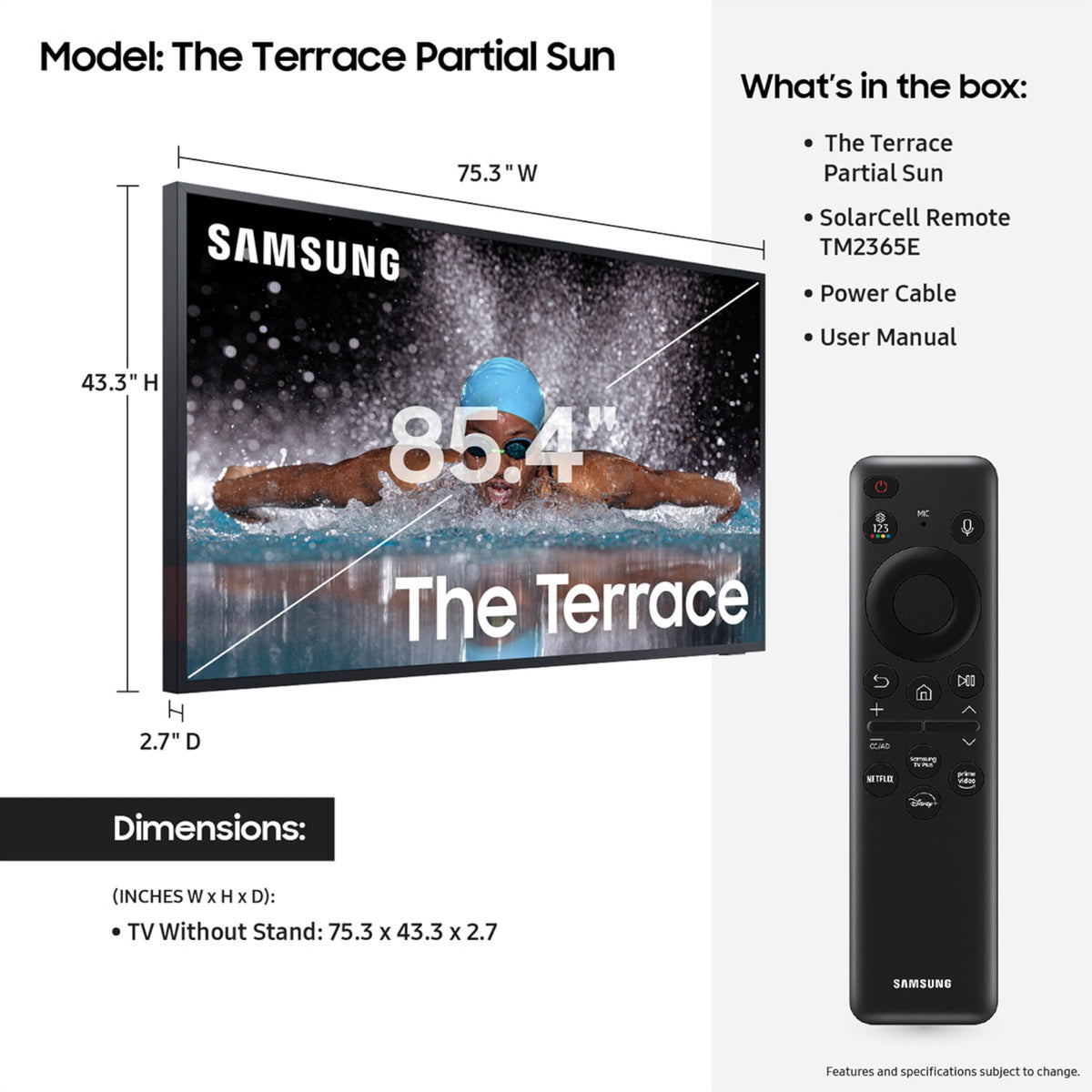 85-Inch Neo QLED 4K Smart TV Y3473