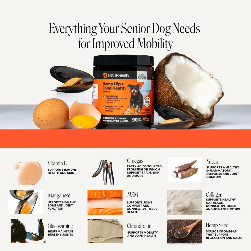 90 Count Hip and Joint Supplement for Dogs X895