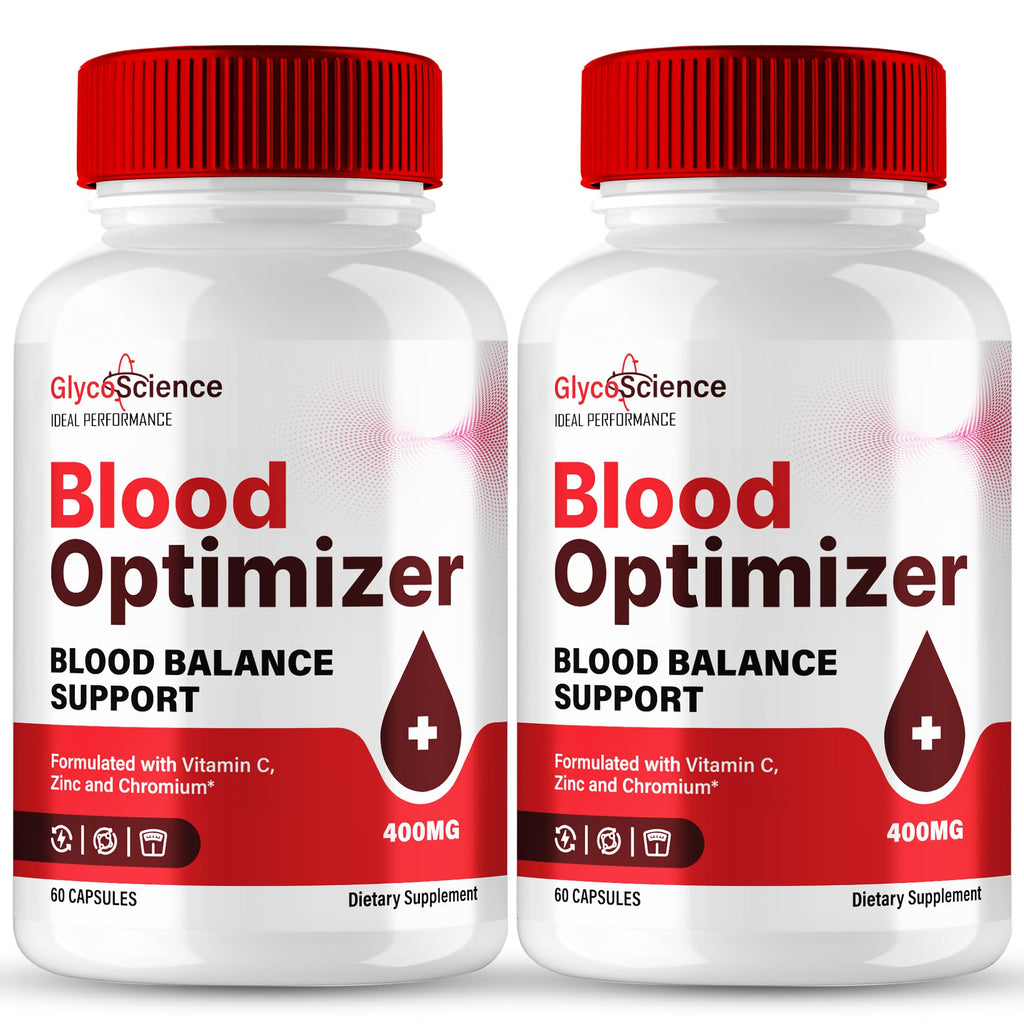 Blood Optimizer Capsules Supplement Pills 2 Pack W789