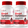 Blood Optimizer Capsules Supplement Pills 2 Pack W789