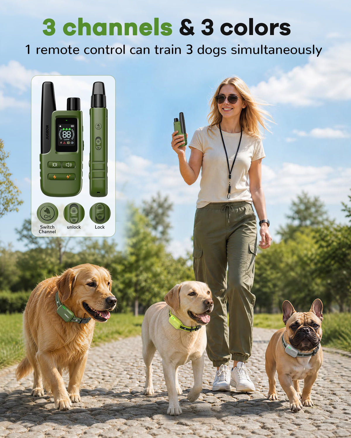 Dog Training Collar 3 Pack J50794