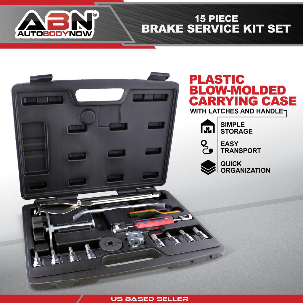 15-Piece Brake Kit with Brake Caliper Tool Y32998