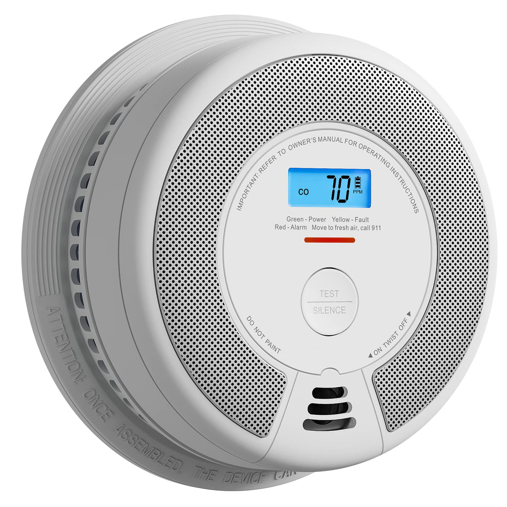 Wireless Interconnected Smoke and Carbon Monoxide Alarm 1-Pack and 3-Pack N5045