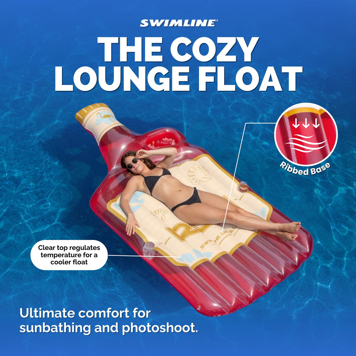 Inflatable Swimming Pool Float Lounger Raft Mattress V42908