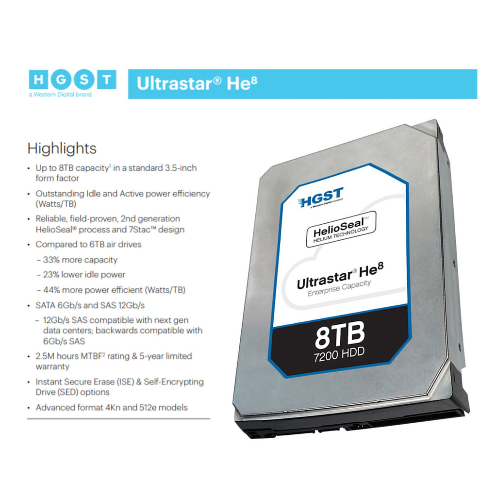 8000GB 7,2K RPM SATA 3.5" HDD K44091
