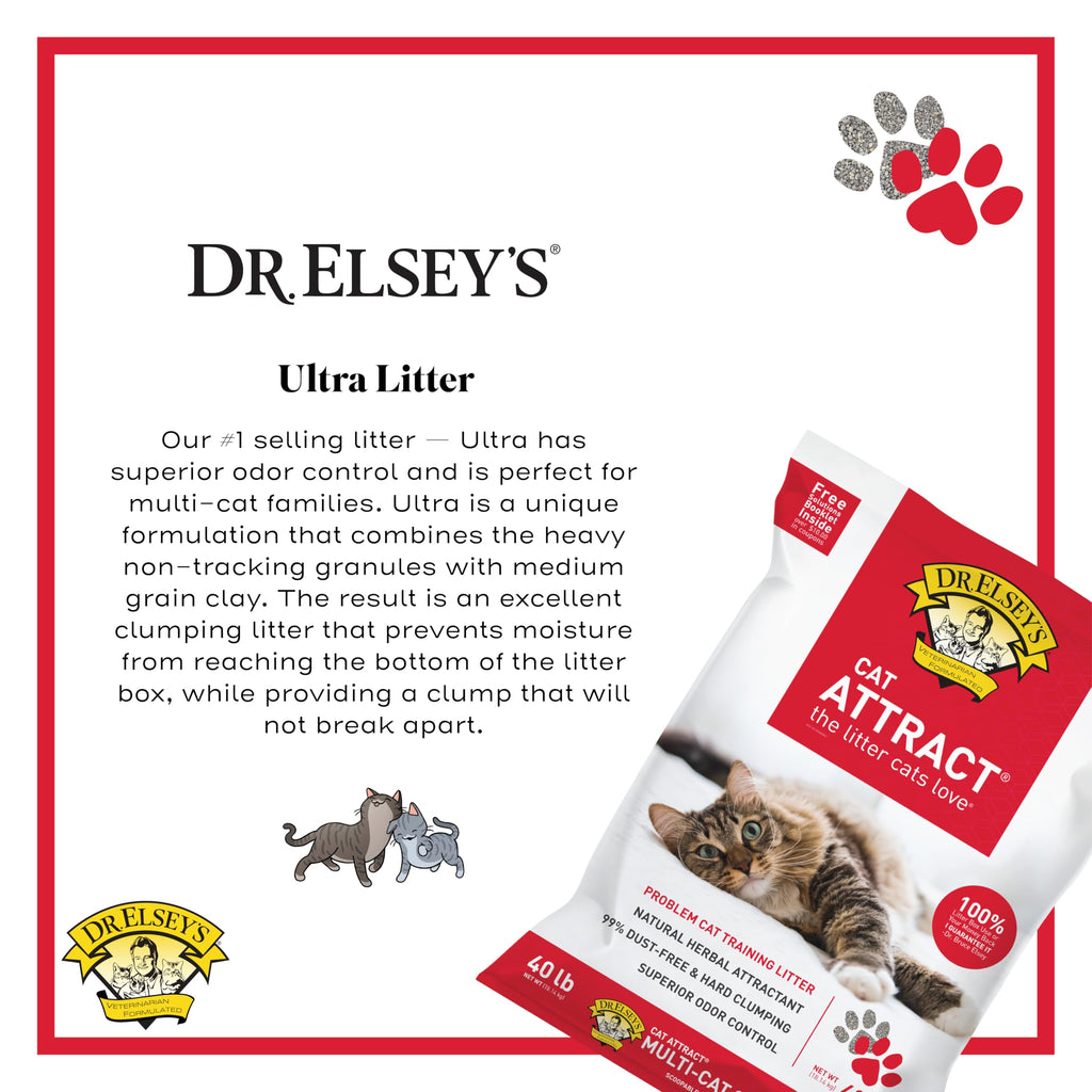 Clumping Clay Cat Litter 40 lb. Bag N26719