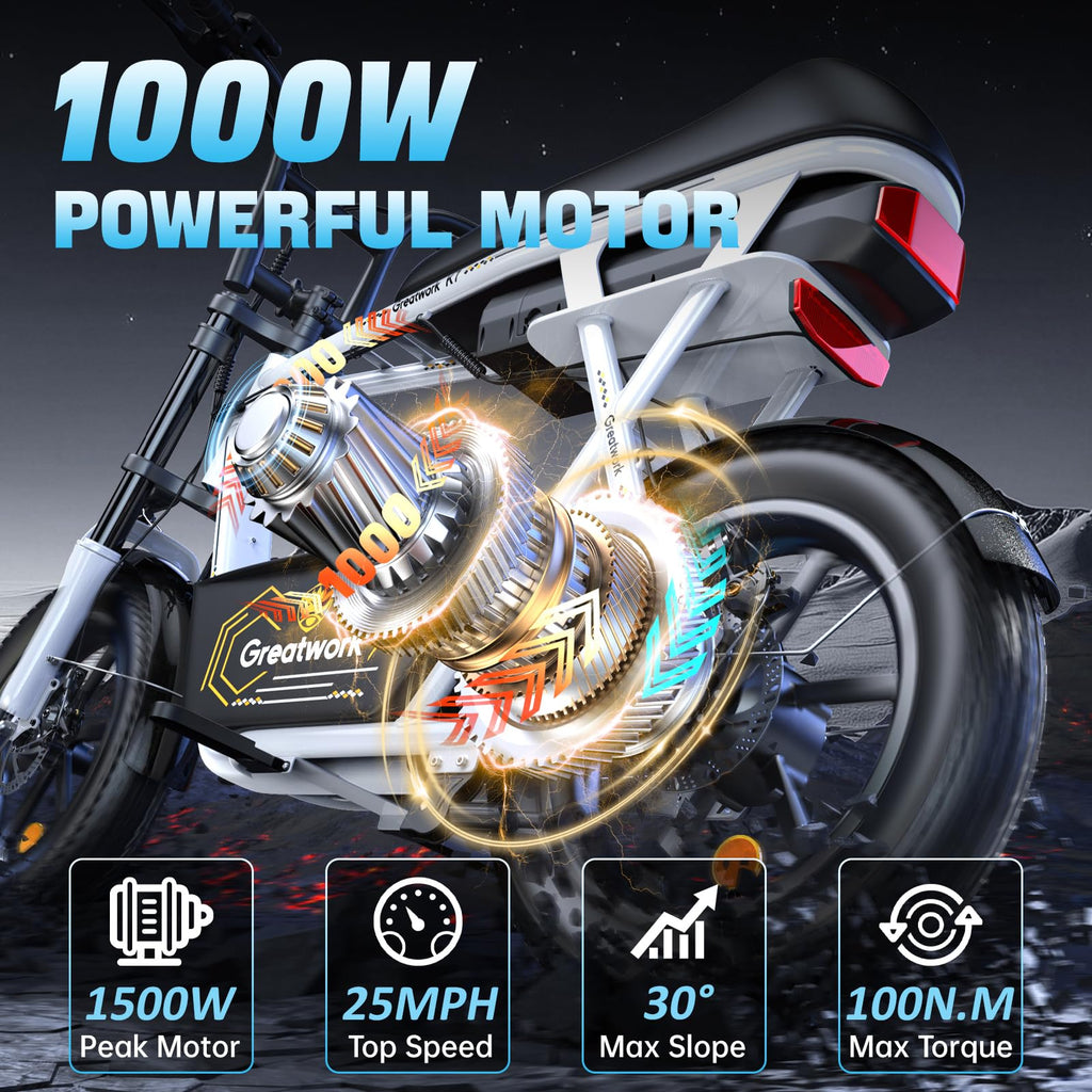 1500W Electric Scooter with Seat D894039