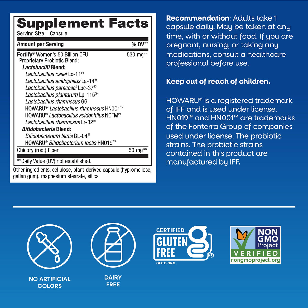 Pre+Probiotic 50B CFU 30ct N515129