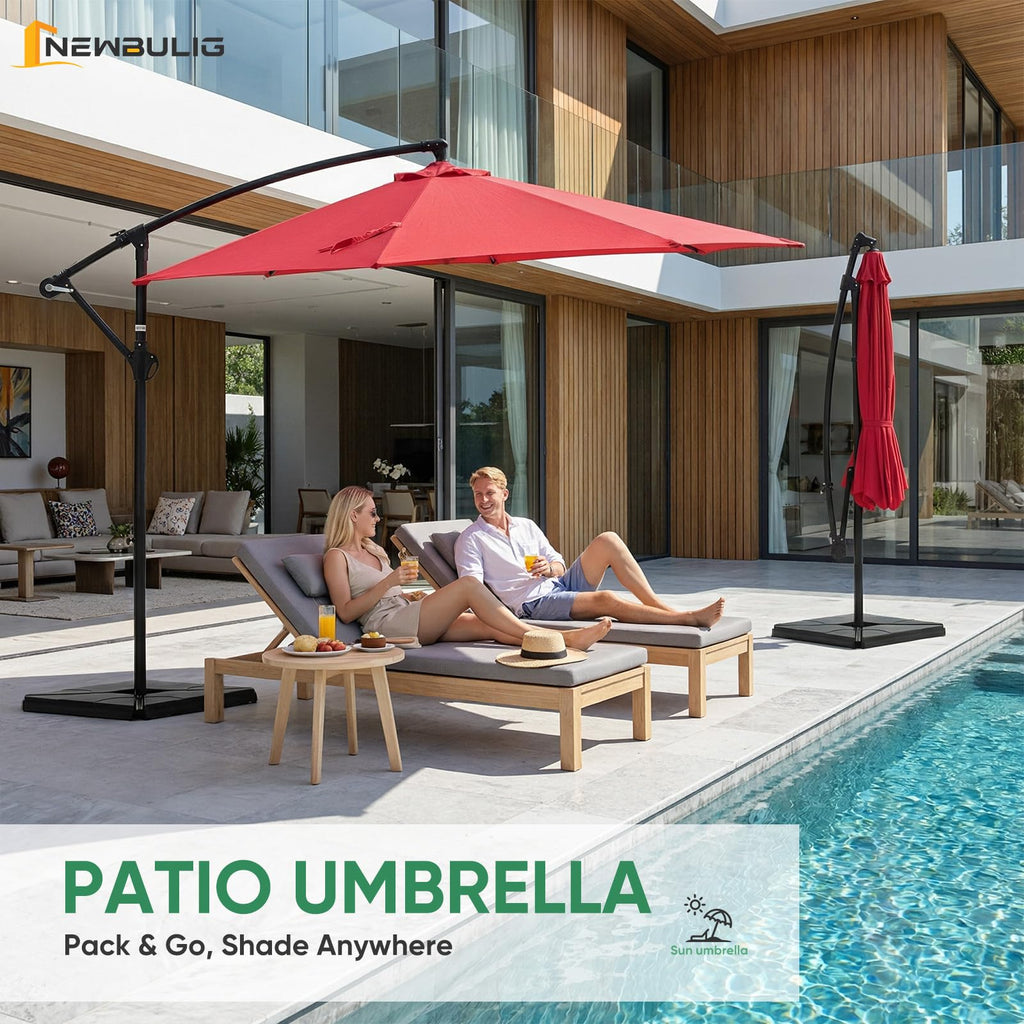 10FT Cantilever Patio Umbrella O78225