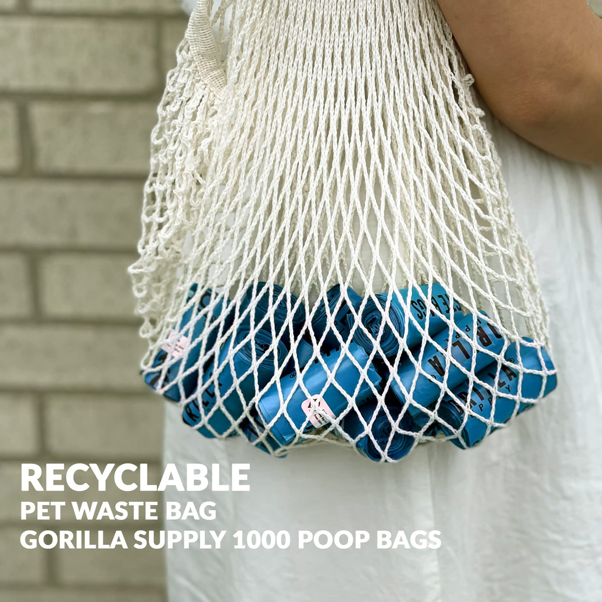 1000 Count Dog Poop Waste Bags with Dispenser Z124593