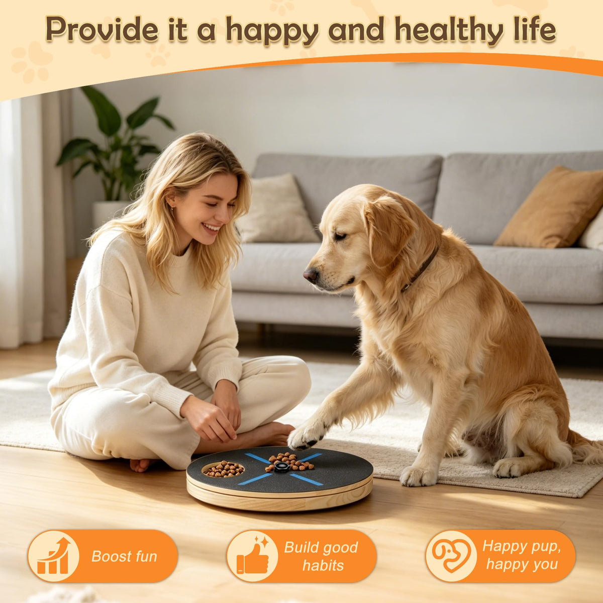 Dog Nail Scratcher Board with Treat Box F904174
