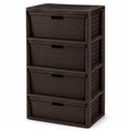 4 Drawer Plastic Storage Tower H356