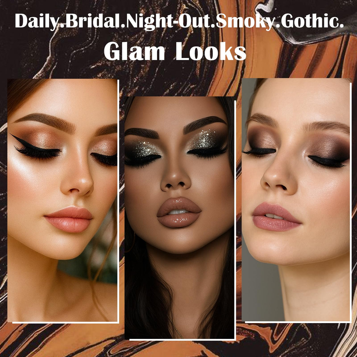 18 Colors Matte Shimmer Glitter Eyeshadow Palette O365748