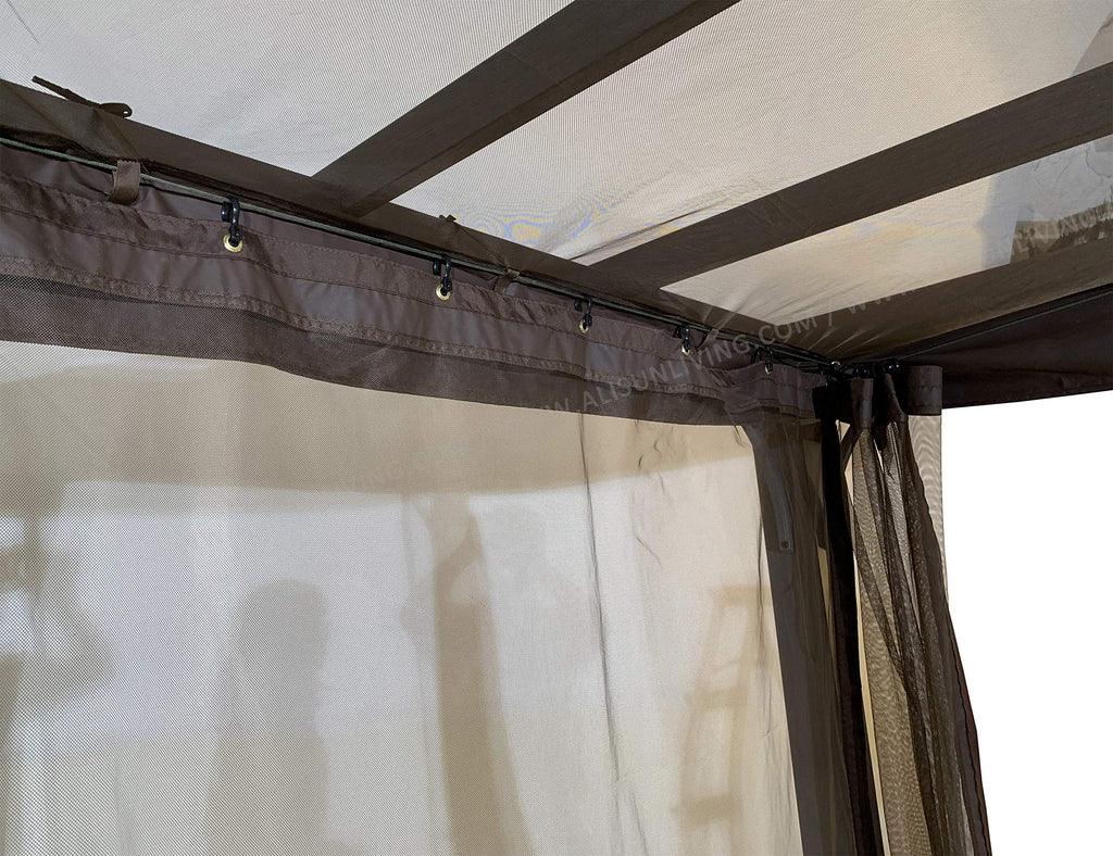 Brown Replacement Mosquito Net T57102